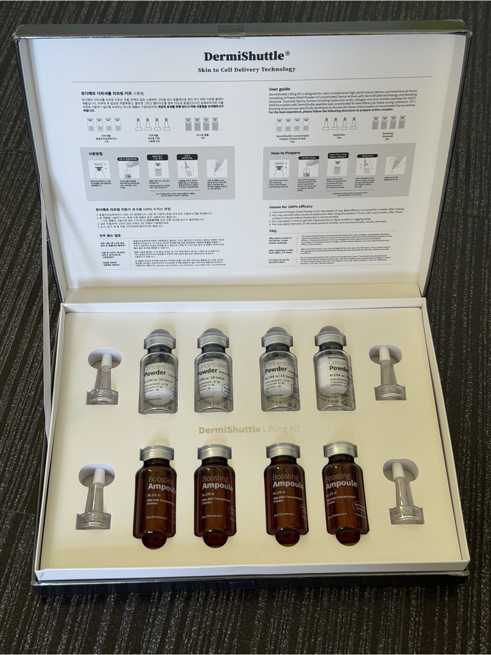 JeuDemeure Dermi Shuttle Lifting Kit For 8 weeks